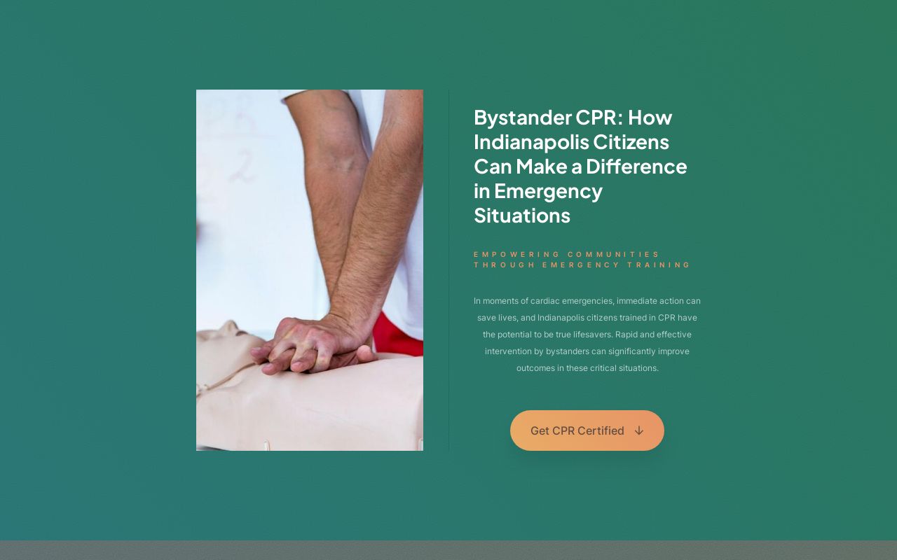 CPR Certification Indianapolis